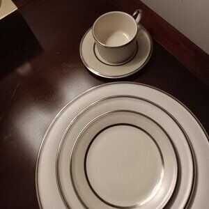 Lennox Ivory Frost 12 x 5 piece place settings.  Buy l or a few .